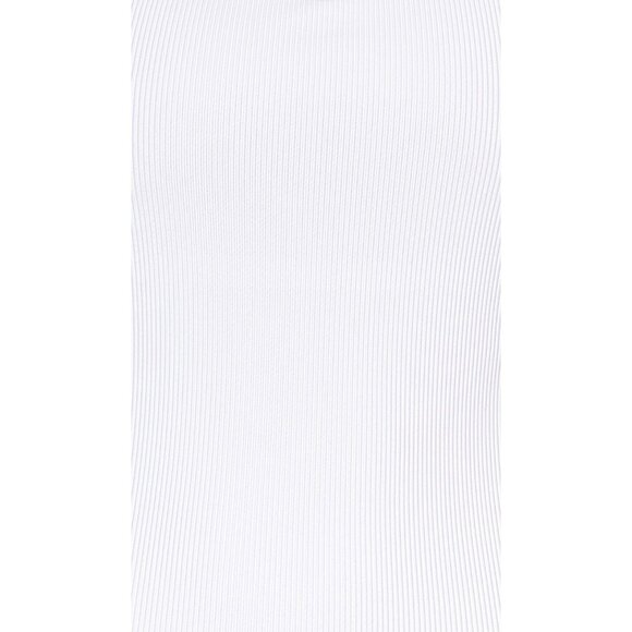 onzie Rib Leotard Jumpsuit White Rib S/M NWT $79 - Picture 5 of 5